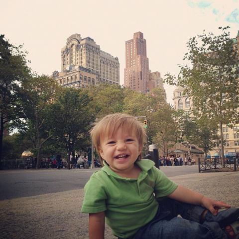 Joseph tagged along with me to NYC last fall for a wedding. He loved it.
